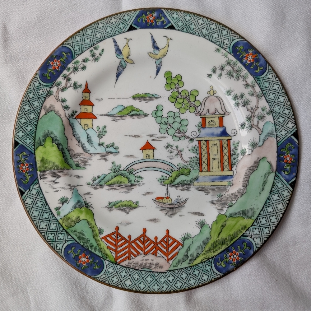 Crown Staffordshire Ye Old Willow
